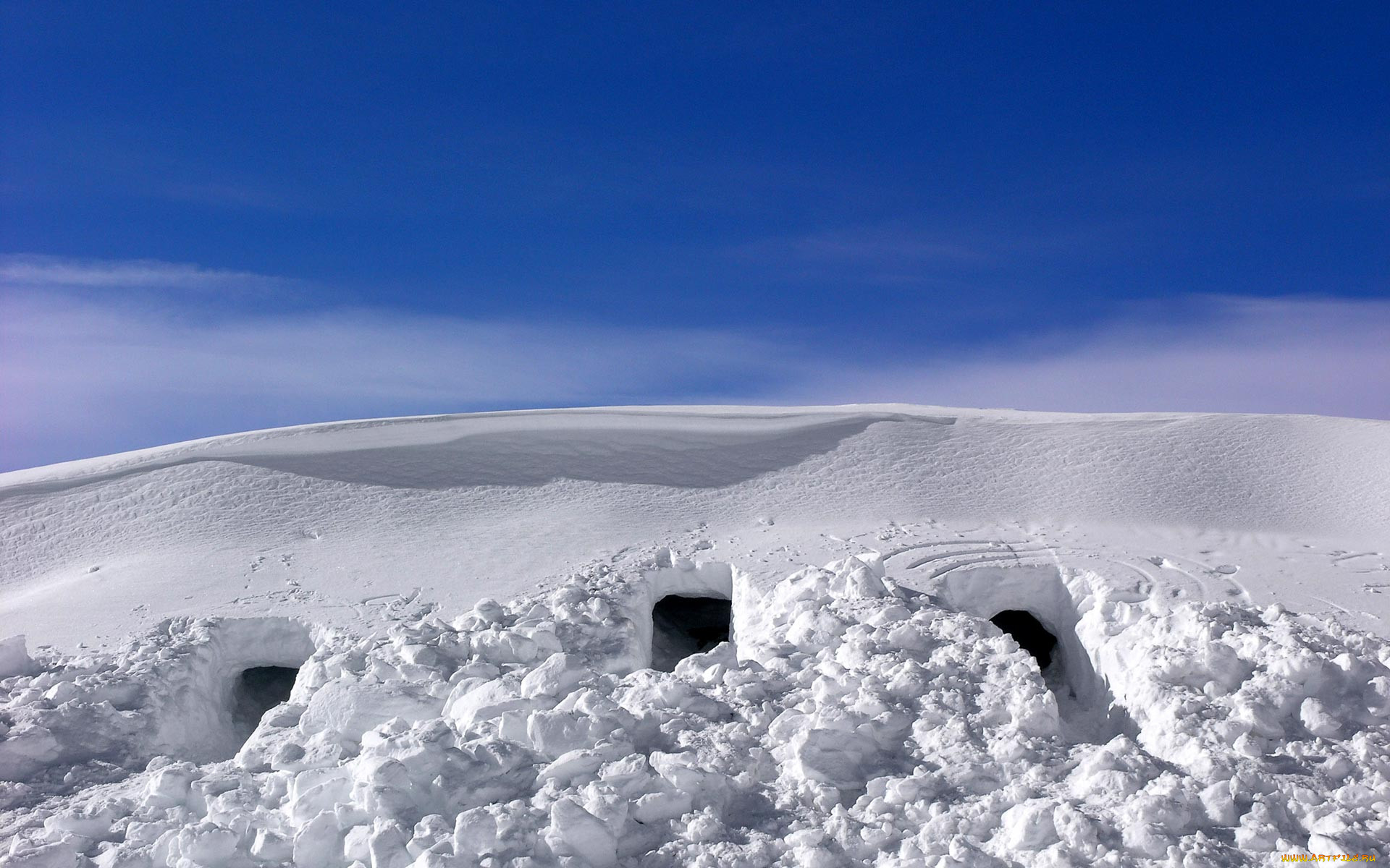 snow, caves, , 